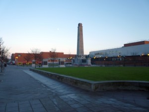 Victory Square, Hartlepool (16 Nov 2010). Photograph by Graham Soult