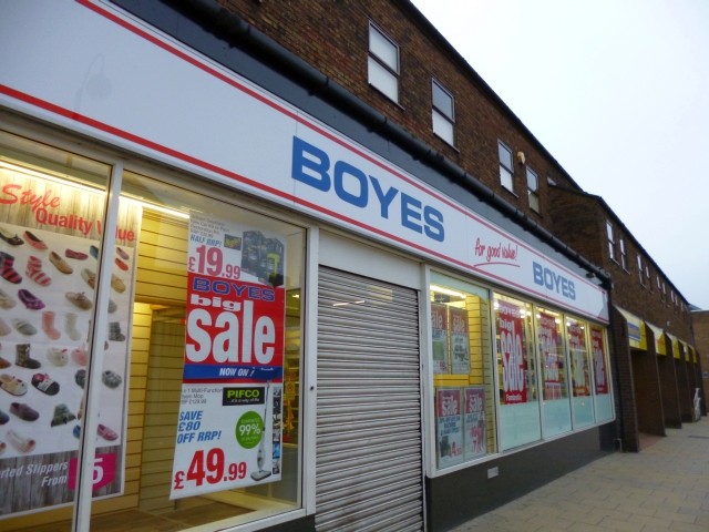 Boyes in Chester-le-Street (2 Oct 2013). Photograph by Graham Soult